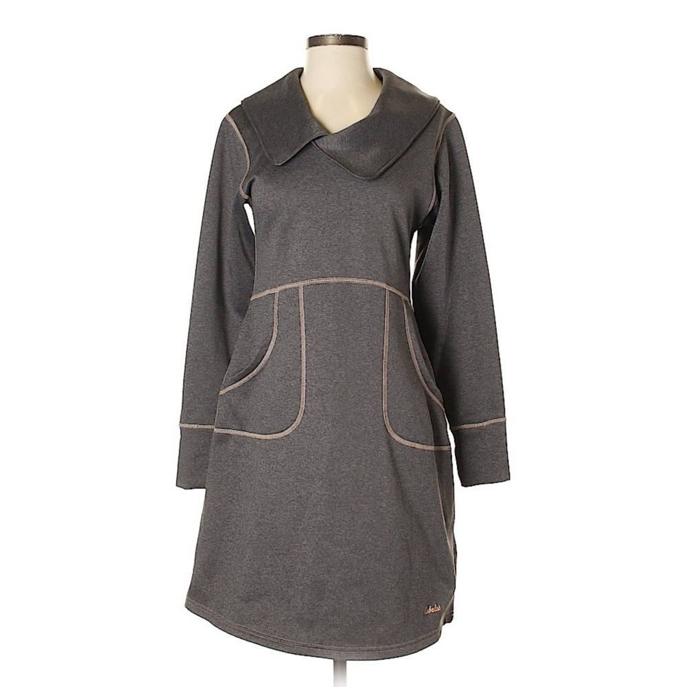 Cabela's Gray Active Long Sleeve Sweater Dress- XL